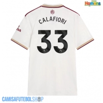 Camisa de time de futebol Arsenal Riccardo Calafiori #33 Replicas 3º Equipamento 2025-26 Manga Curta